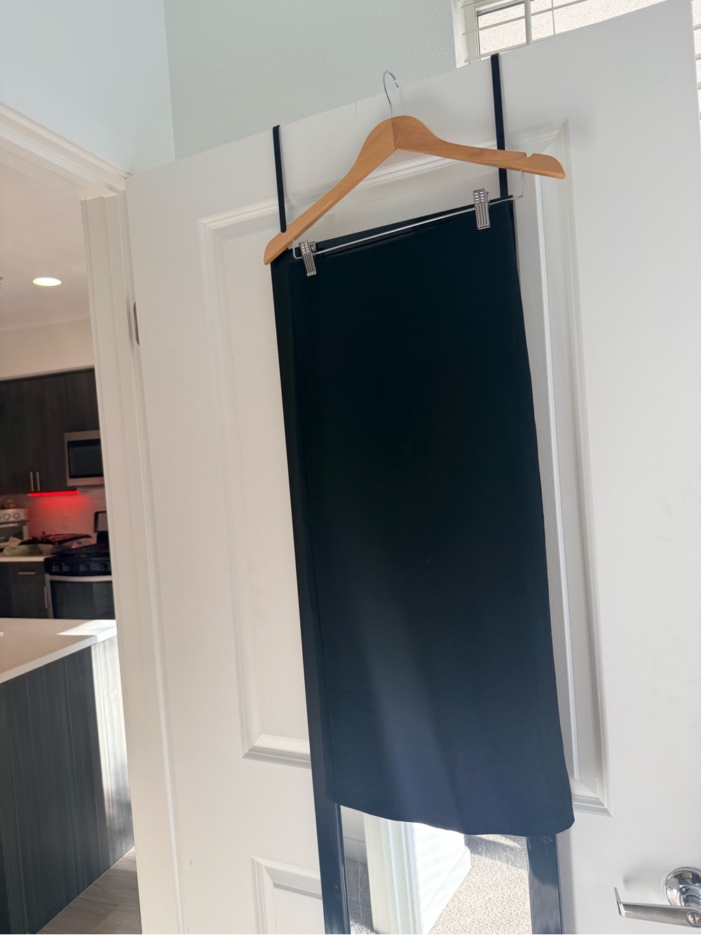 wild fable Black Over-Door Hanging Garment Organizer
